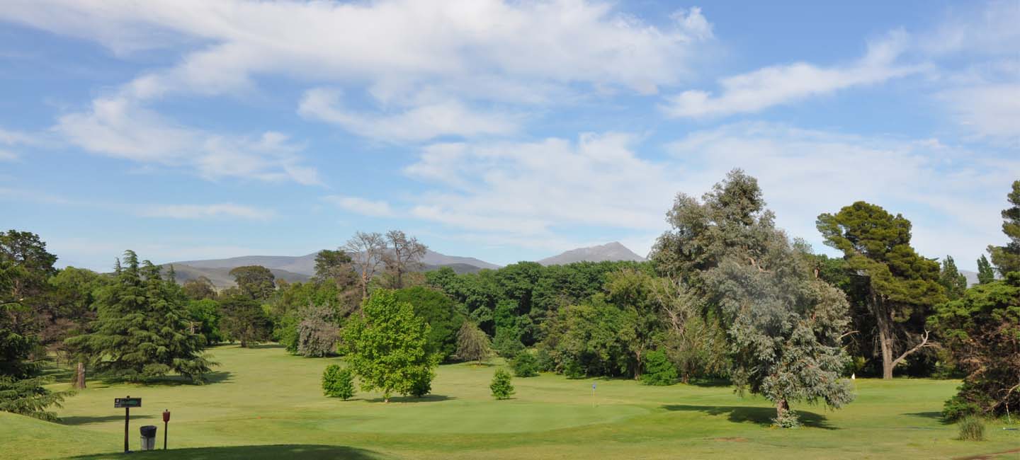 Uno de los campos de golf más lindos de Sudamérica